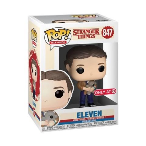 Funko Pop Stranger Things Season 3 Eleven with Teddy Bear Exclusive Undiscovered Realm