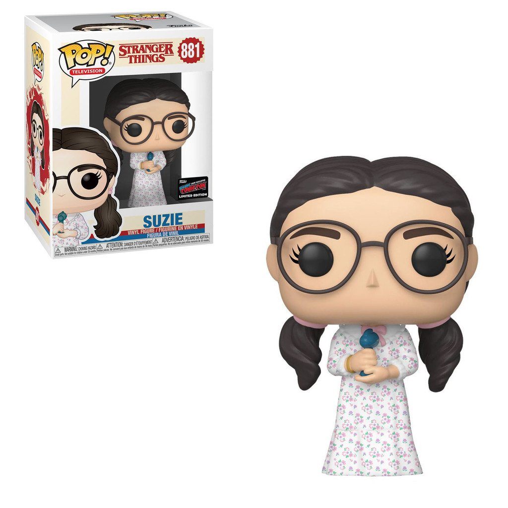 Funko Pop Stranger Things Suzie NYCC Official Sticker Exclusive 881 Undiscovered Realm