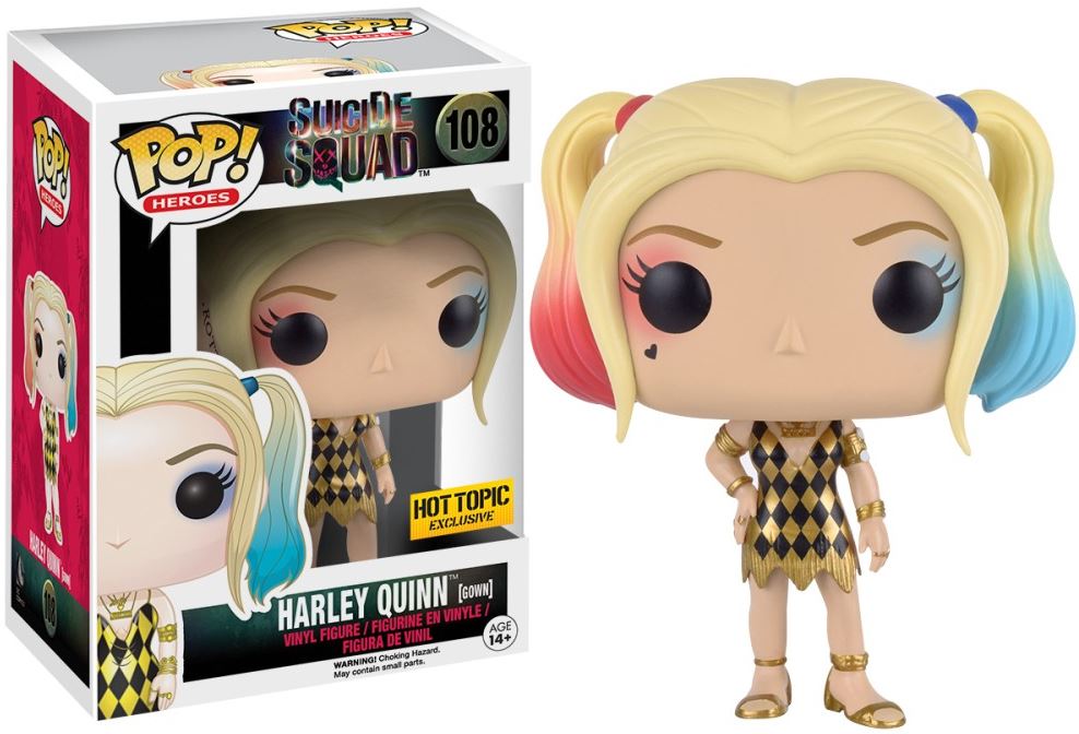 Funko Pop! Suicide Squad Harley Quinn (Gown) Exclusive #108