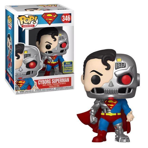 Funko Pop! Superman Cyborg Superman Summer Convention Exclusive #346