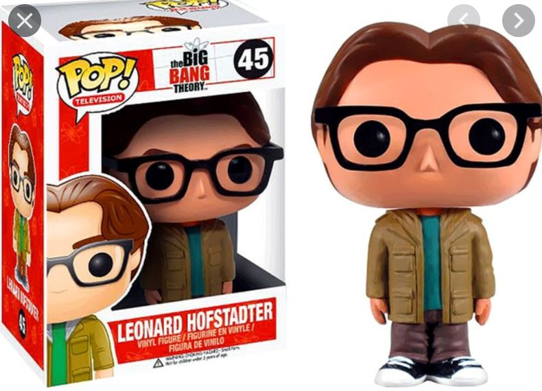 Funko Pop! The Big Bang Theory Leonard Hofstadter #45 (Box Damage)