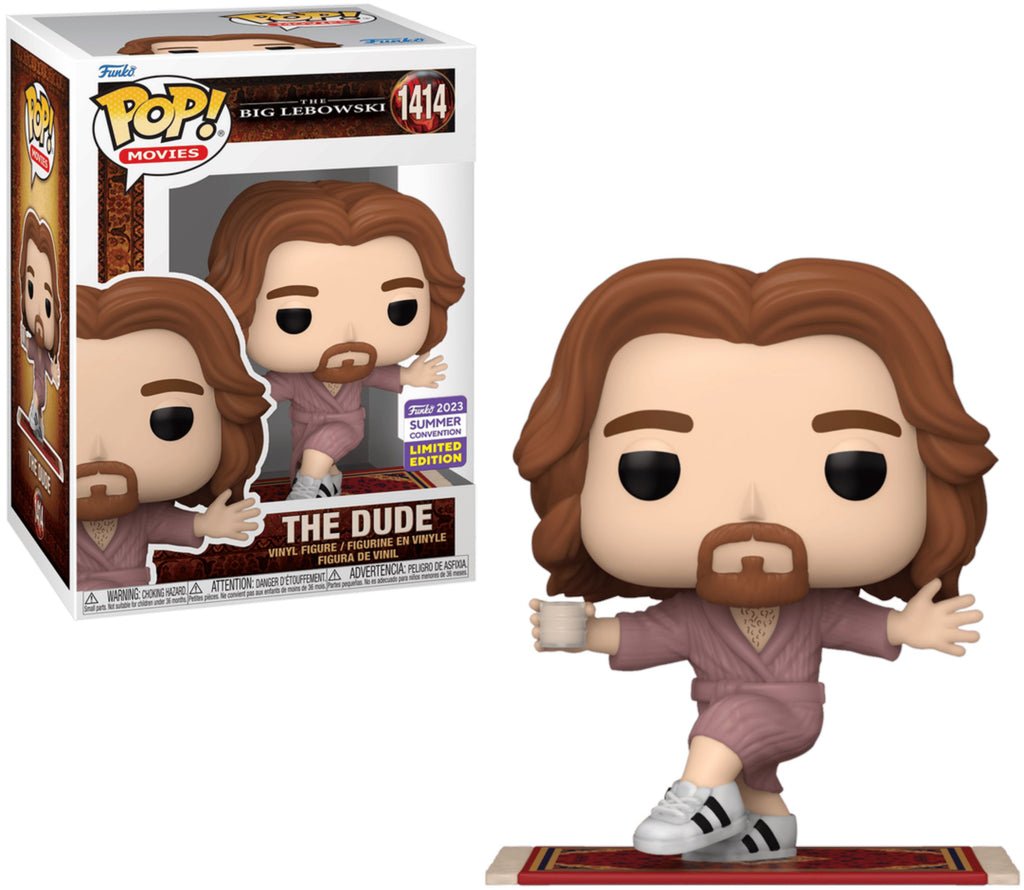 Funko Pop! The Big Lebowski The Dude in Robe Summer Convention Exclusive #1414