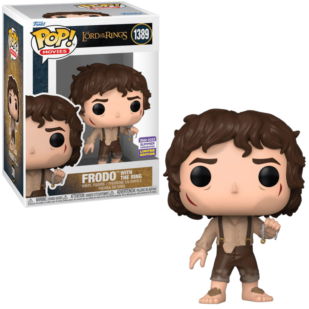 Funko Pop! The Lord of the Rings Frodo with the Ring Summer Convention Exclusive #1389