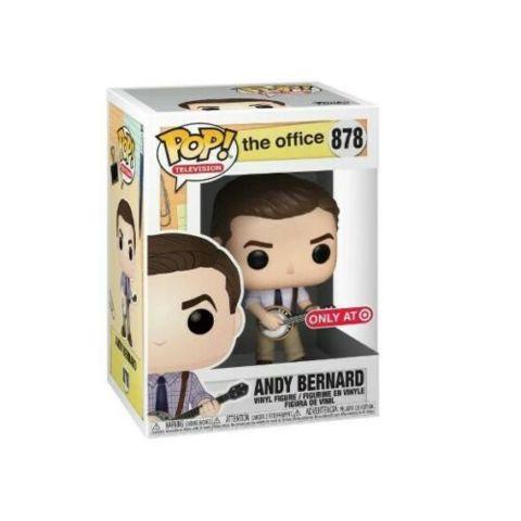 Funko POP Andy Bernard with Banjo The Office Target Exclusive Vinyl Figure #878 store