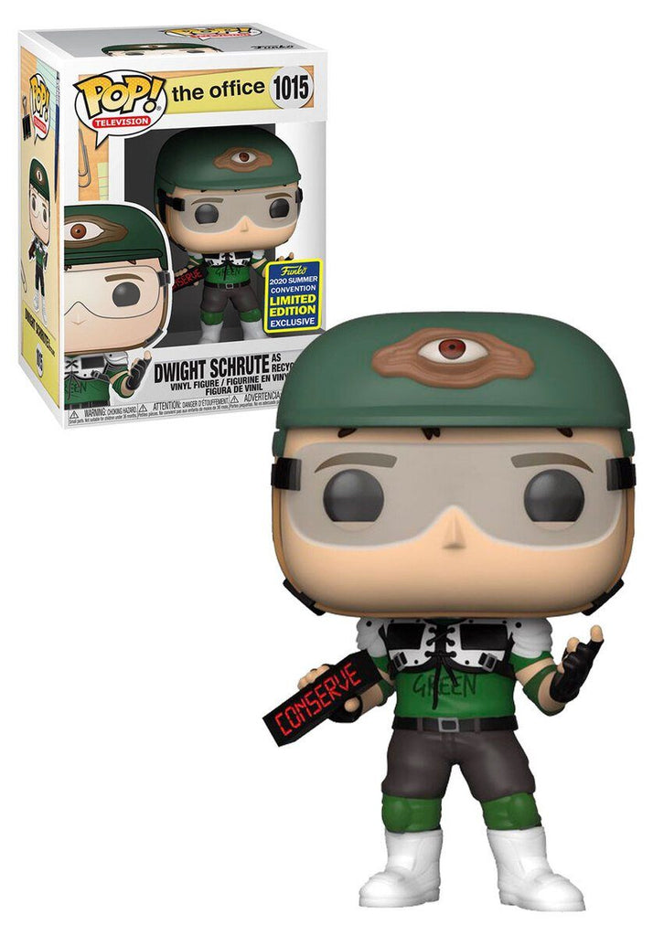 Funko Pop! The Office Dwight Schrute as Recyclops (Phase 2) Summer Convention Exclusive #1015