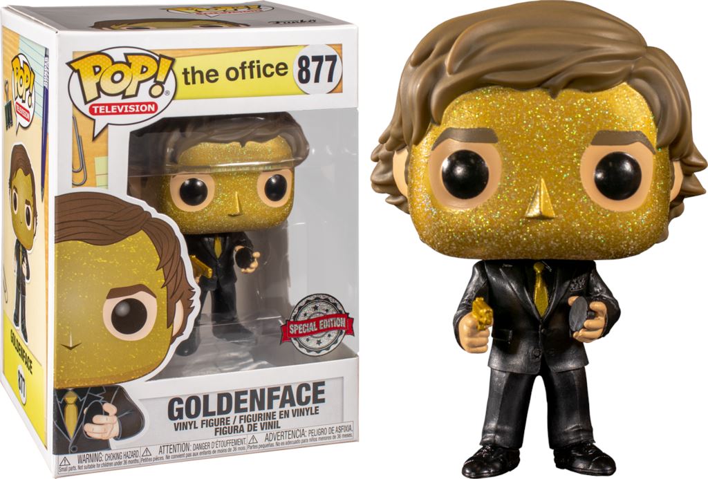 Funko Pop! The Office Goldenface Jim Exclusive #877