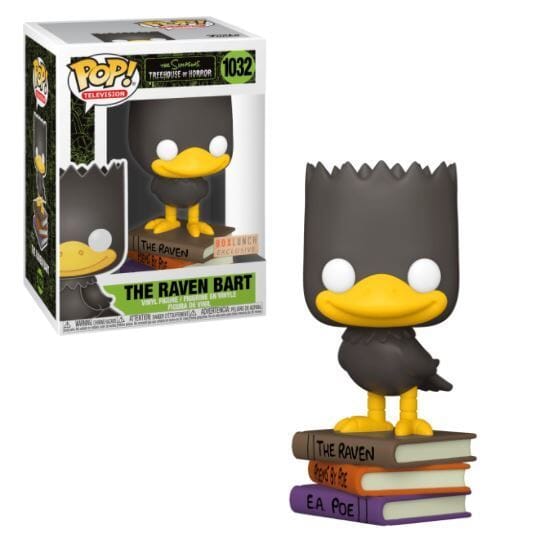 Funko Pop! The Simpsons Bart as the Raven Exclusive (TreeHouse of Horror) #1032