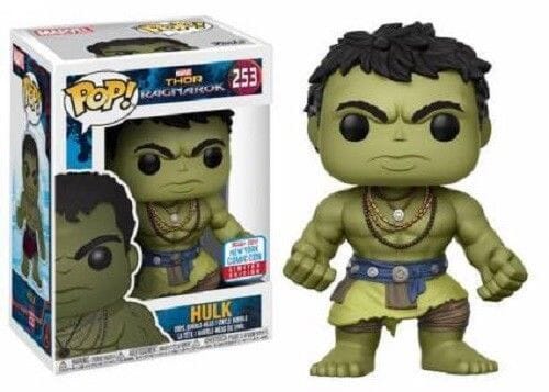 Funko Pop! Thor Ragnarok Hulk NYCC Exclusive (Official Sticker) #253