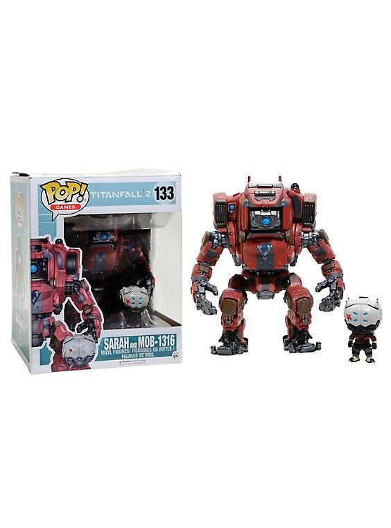 Funko Pop! Titanfall 2 Sarah and Mob-1316 6 Inch #133