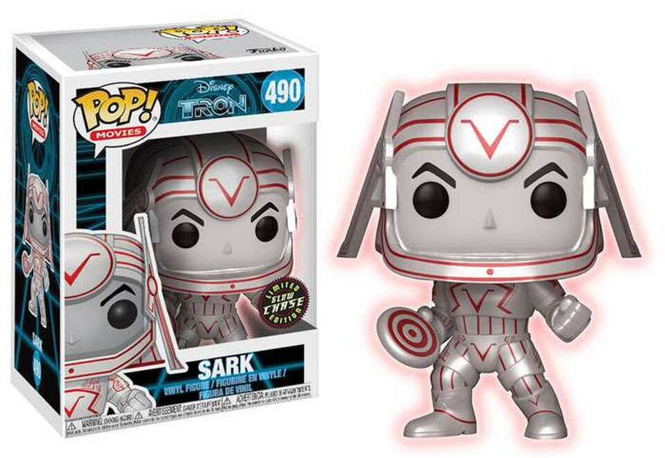 Funko Pop! Tron Sark Chase Glow in the Dark GID #490