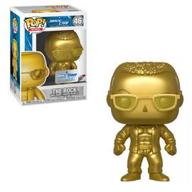 Funko Pop! WWE The Rock (Gold) Smackdown Live Exclusive #46