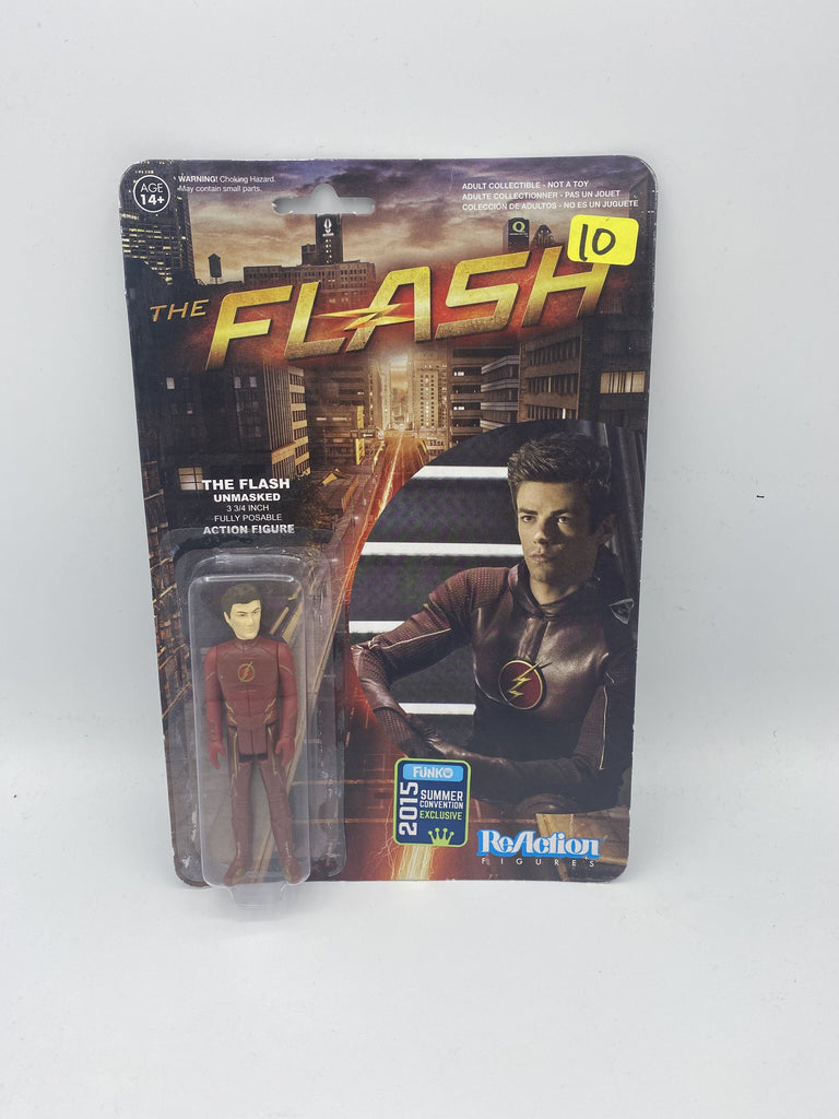 Funko Reaction The Flash (Unmasked) Summer Convention Exclusive