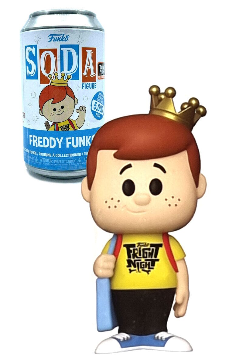 Funko Vinyl Soda Freddy Funko Fright Night Exclusive (5000 PCS) Sealed –  Undiscovered Realm