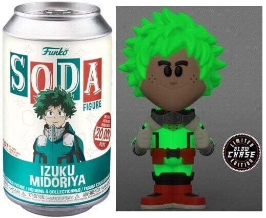 Funko Vinyl Soda My Hero Academia Izuku Midoriya Chase (Opened Soda)