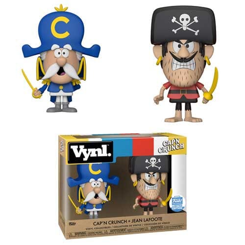 Funko Vynl Cap'n Crunch & Jean LaFoote Exclusive 2 Pack