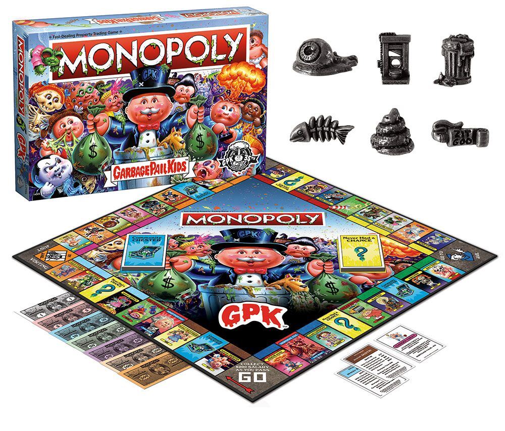 Garbage Pail Kids Monopoly Board Game