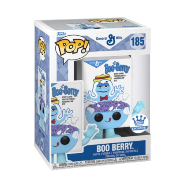 General Mills Boo Berry Cereal Box Exclusive Funko Pop! #185