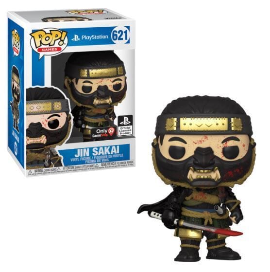 Ghost Of Tsushima Jin Sakai (Bloody) Playstation Exclusive Funko Pop! #621