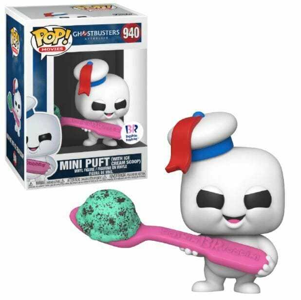 Ghostbusters Afterlife Mini Puft with Ice Cream Scoop Exclusive Funko Pop! #940