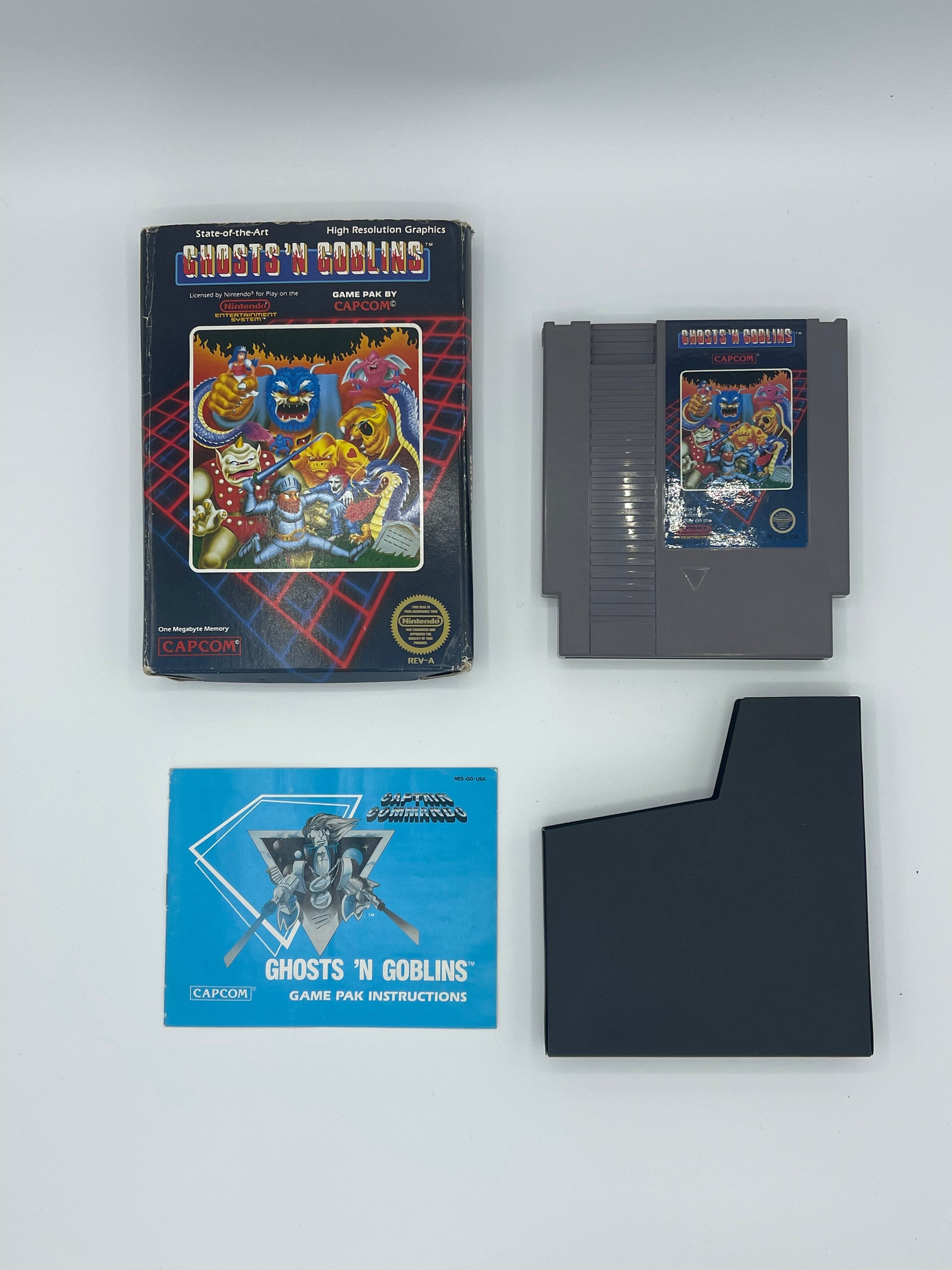 Ghosts N Goblins for the Nintendo Entertainment System (NES) Game (Com –  Undiscovered Realm