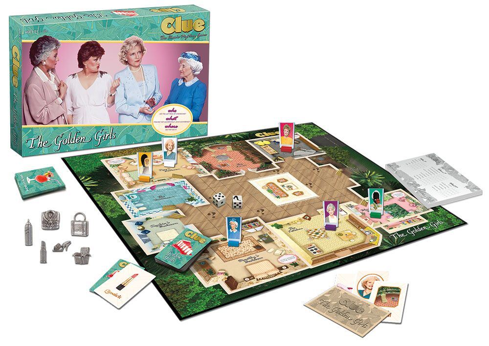 Golden Girls Clue Board Game