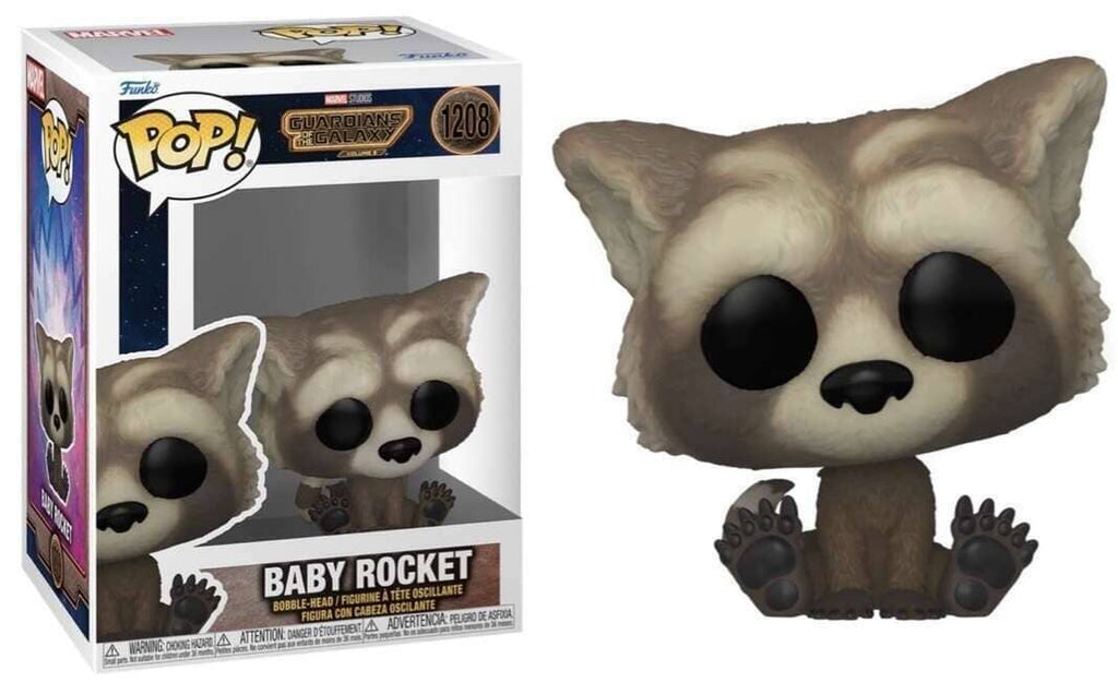 Guardians of the Galaxy Volume 3 Baby Rocket Funko Pop! #1208