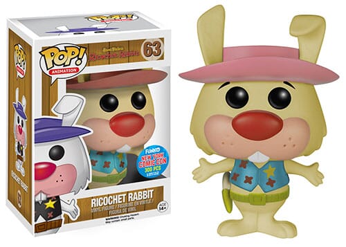 Hanna Barbera Ricochet Rabbit Ricochet Rabbit (Yellow) NYCC Exclusive Funko Pop! #63 (300 PCS)