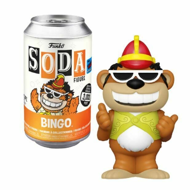 Hanna Barbera The Banana Splits Bingo NYCC Exclusive Funko Vinyl Soda (Opened Can)