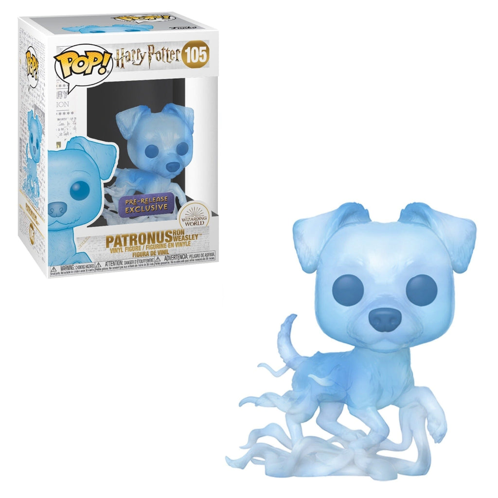 Harry Potter Patronus Ron Weasley (Pre-Release Exclusive Sticker) Funko Pop! #105