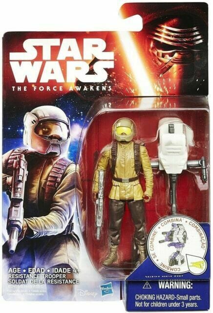 Hasbro Star Wars Force Awakens Resistance Trooper Action Figure