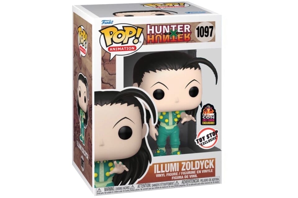 Hunter X Hunter Illumi Zoldyck Exclusive Funko Pop! #1097