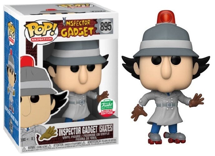 Inspector Gadget (Skates) Exclusive Funko Pop! #895