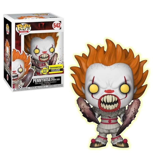 It Pennywise with Spider Legs Glow Exclusive Funko Pop! #542