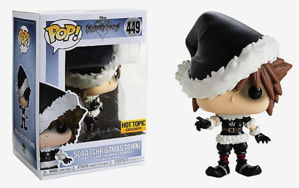 Kingdom Hearts Sora (Christmas Town) Exclusive Funko Pop! #449