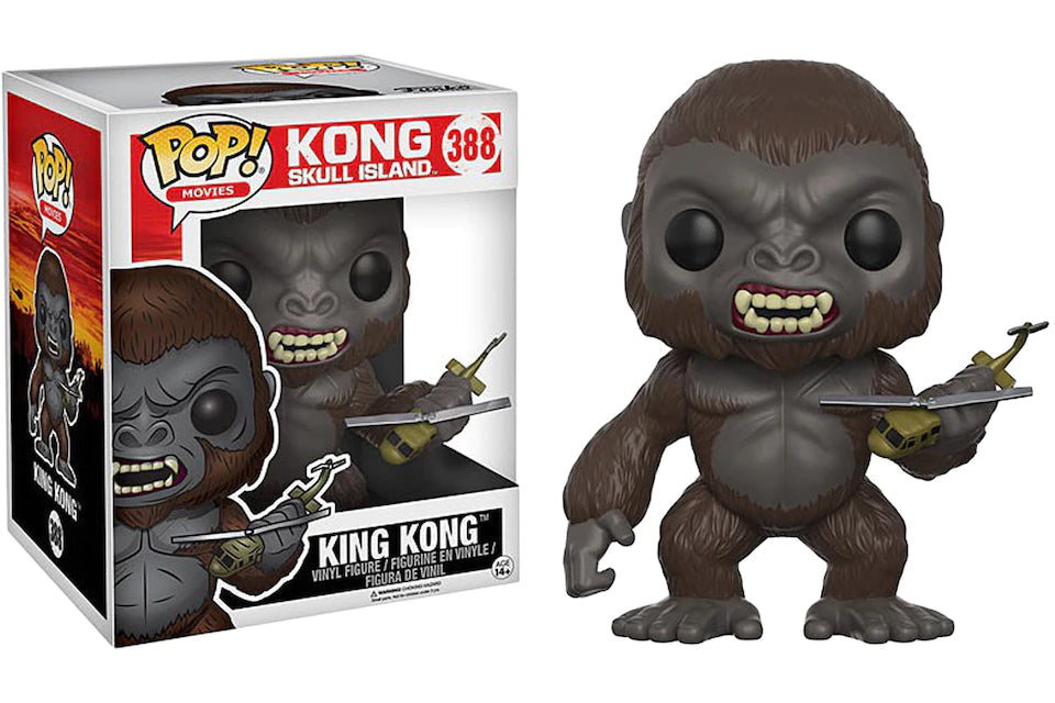 Kong Skull Island King Kong 6 Inch Funko Pop! #388