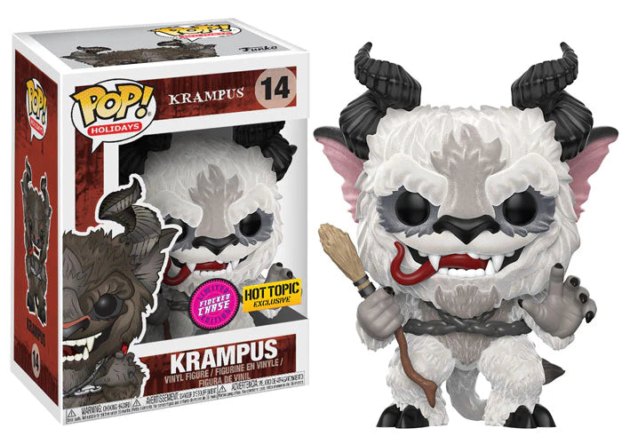 Krampus Flocked Krampus Chase Exclusive Funko Pop! #14