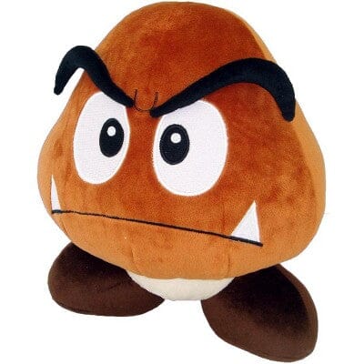 Little Buddy Super Mario All Stars Collection Goomba 6 Inch Plush