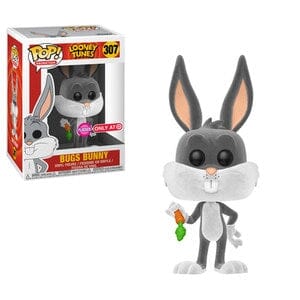 Looney Tunes Bugs Bunny Flocked Exclusive Funko Pop! #307