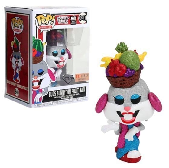 Looney Tunes Bugs Bunny Salsa (in Fruit Hat) Diamond Exclusive Funko Pop! #840