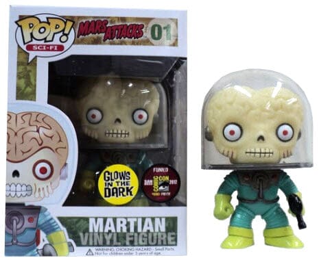 Funko Pop! 01 Mars outlet Attacks Martian Rare Vaulted Grail