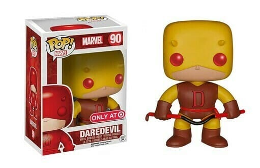 Marvel Daredevil (Yellow) Exclusive Funko Pop! #90