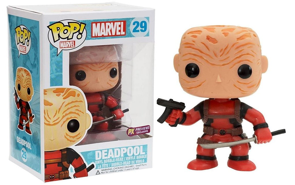 Marvel Deadpool Unmasked Exclusive Funko Pop! #29