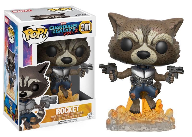 Marvel Guardians of the Galaxy Vol. 2 Rocket Funko Pop! #201