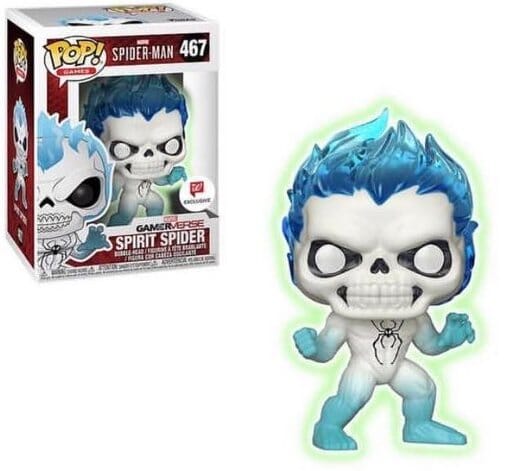 Marvel Spider-Man Spirit Spider Glow Exclusive Funko Pop! #467