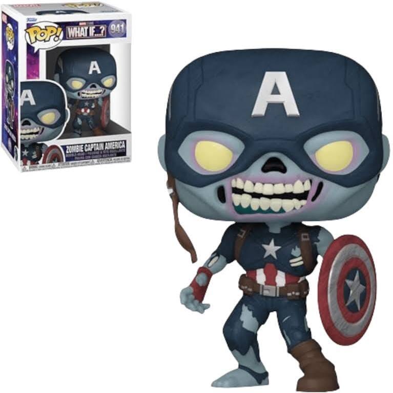 Marvel What If Zombie Captain America Funko Pop! #941