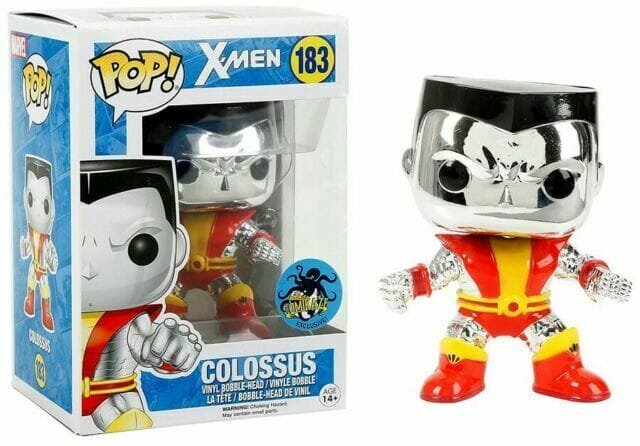 Marvel X-Men Colossus (Chrome) Exclusive Funko Pop! # 183