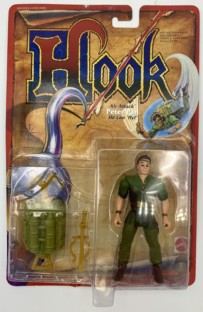 Hook Movie - Peter Pan Air Attack Action Figure Disney 1991 Mattel