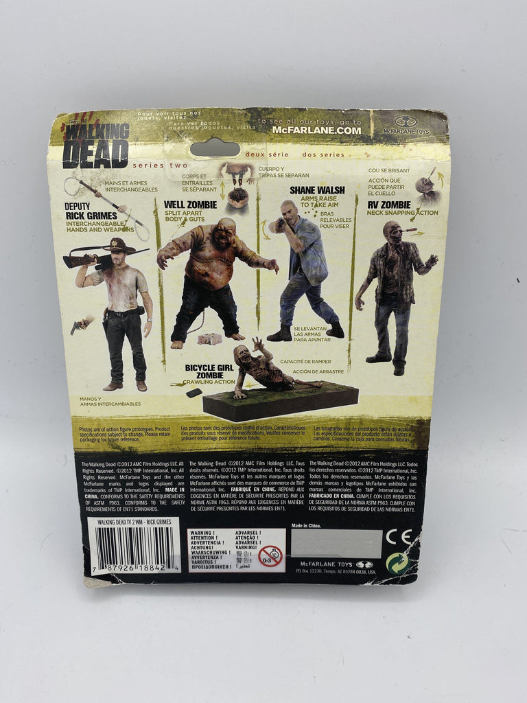 McFarlane Toys The Walking Dead Deputy Rick Grimes Series Two Action Figure Mcfarlane 