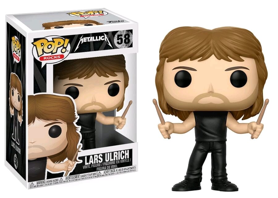 Metallica Lars Ulrich Funko Pop! Rocks #58