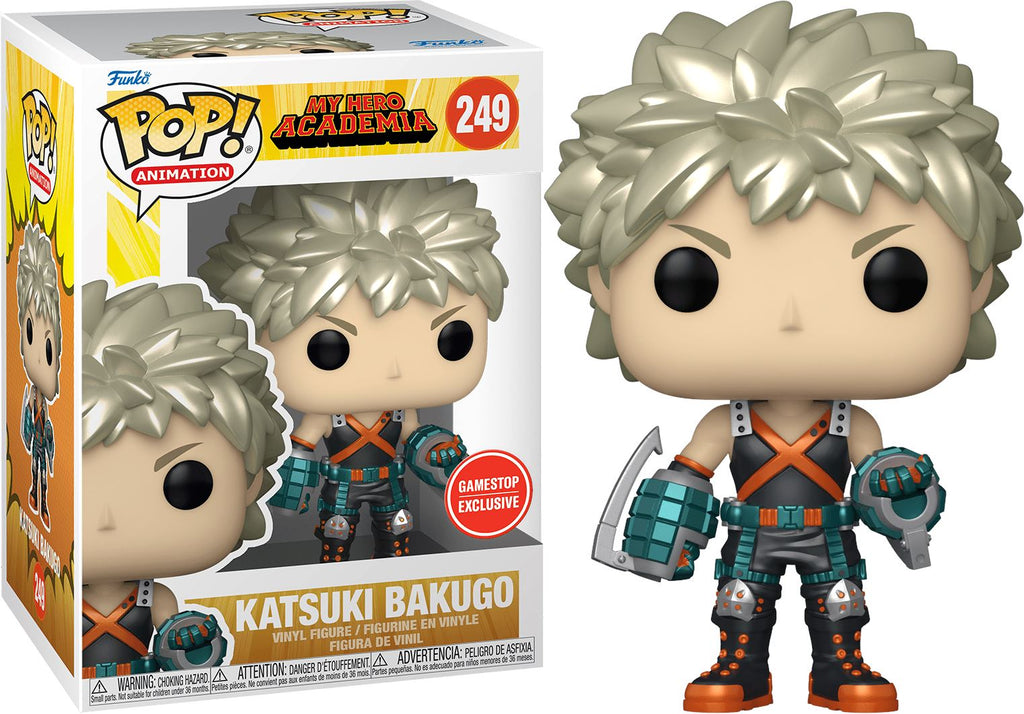 My Hero Academia Katsuki Bakugo (Metallic) Exclusive Funko Pop! #249 Television Funko 